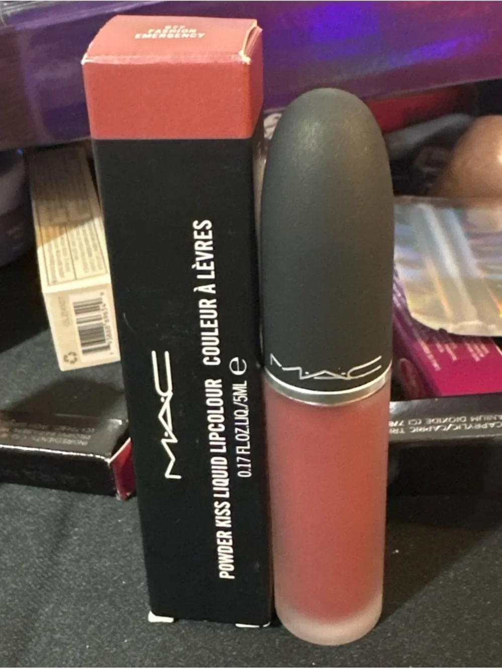 MAC Cosmetics Powder Kiss Liquid Lipcolour - Fashion Emergency